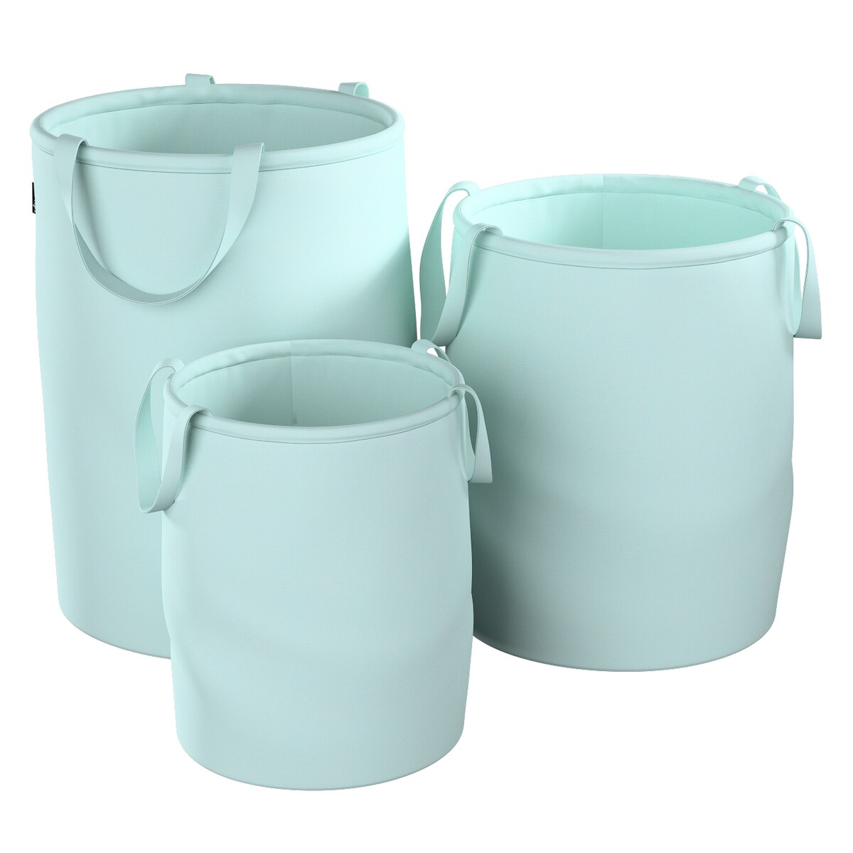 Kosz na zabawki Tobi, pastelowy błękit, 40x60cm, Cotton Story