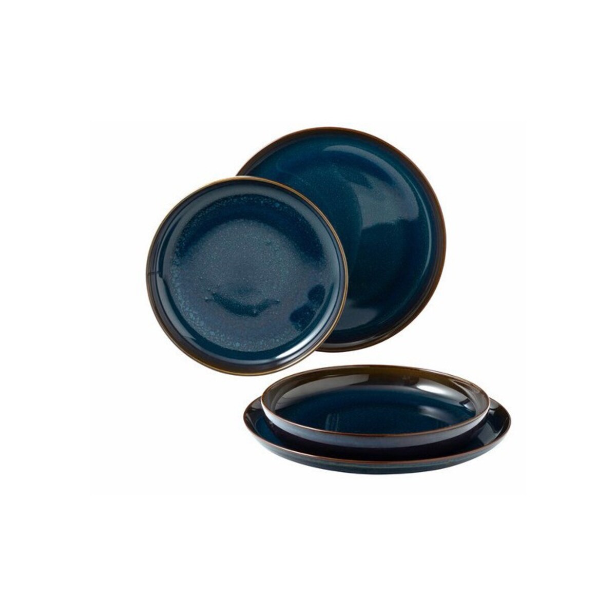 Zestaw naczyń stołowych Crafted Denim, 4 el, Villeroy & Boch