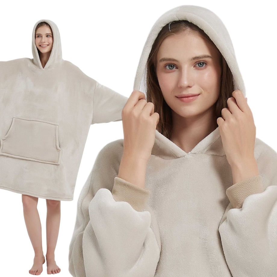 Kocobluza HOODIE Beżowa