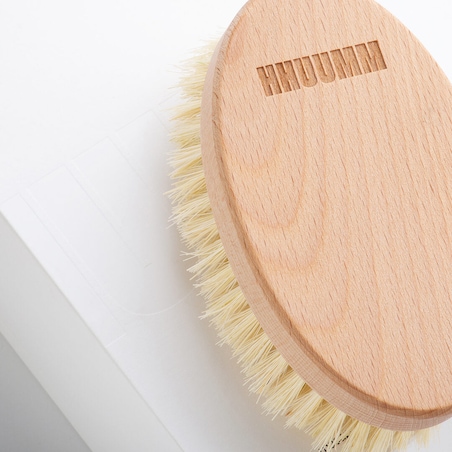 Szczotka do masażu ciała na sucho – włókno tampico, bez paska, No.7P
