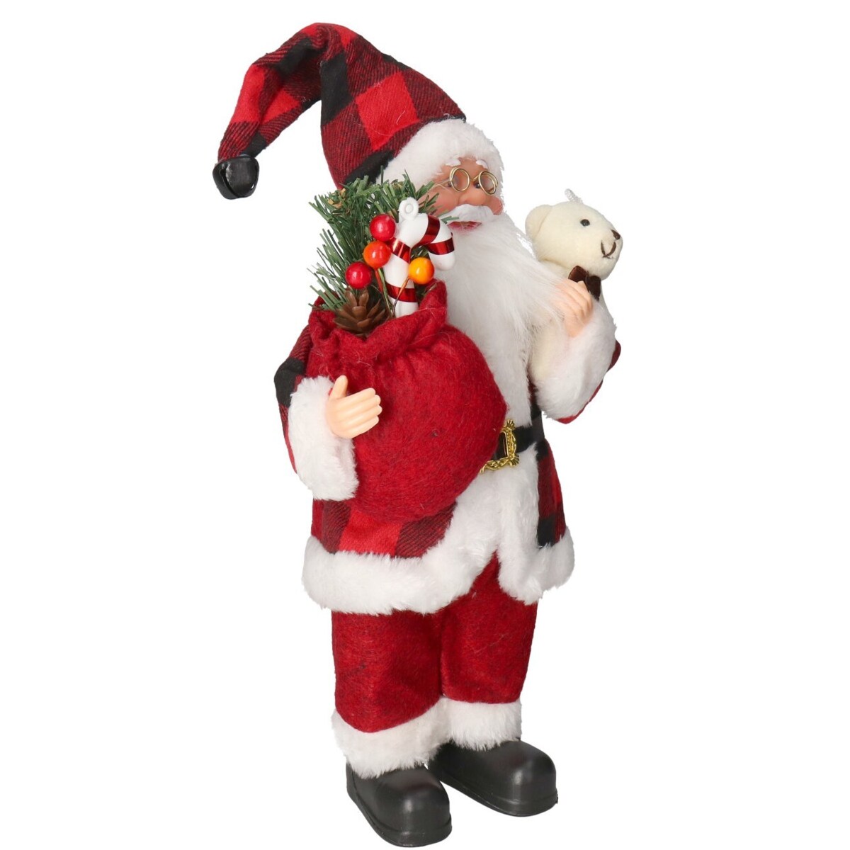 Gwiazdor Mikołaj Krasnal Figurka Świąteczna Xxl