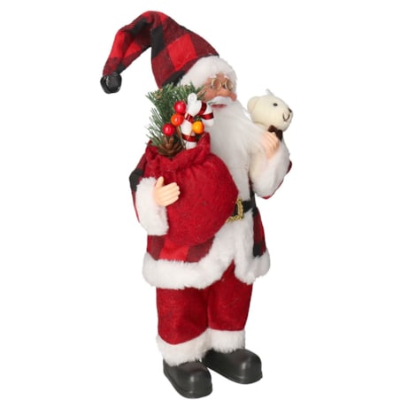 Gwiazdor Mikołaj Krasnal Figurka Świąteczna Xxl