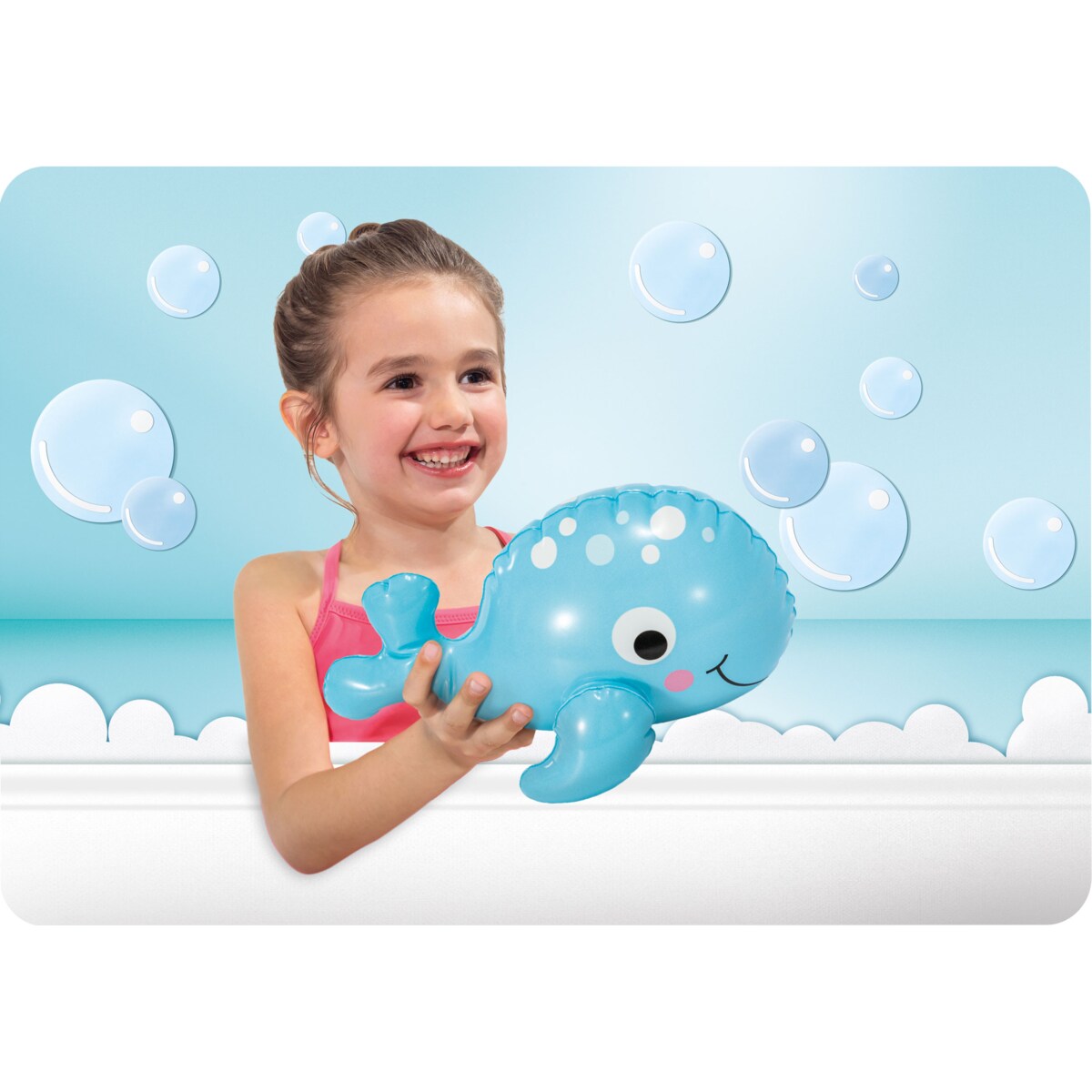 Zabawka do kąpieli dmuchany wieloryb do wanny Intex 59590-03