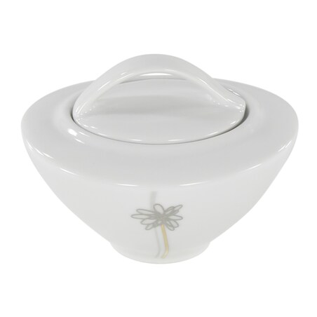 Garnitur do kawy dla 12 osób 39 el. Akcent Złoty Kwiat E525