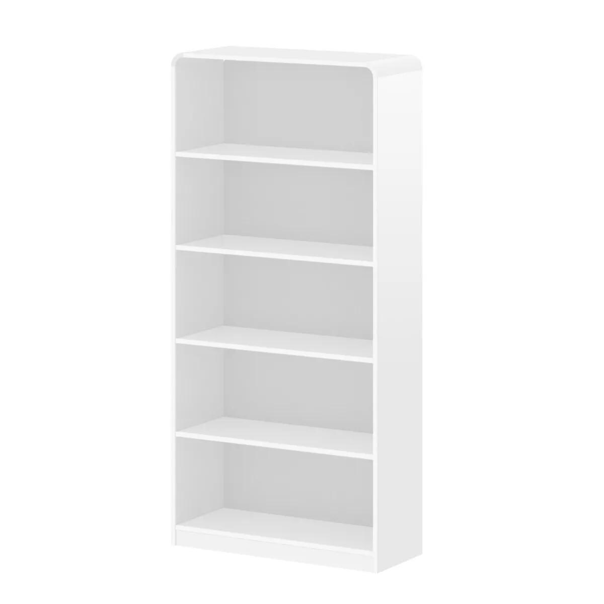 Regał MILANO biały połysk