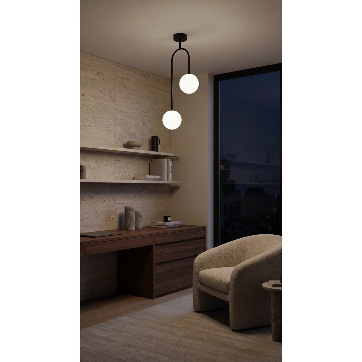 Lampa sufitowa K-5990 z serii SILA