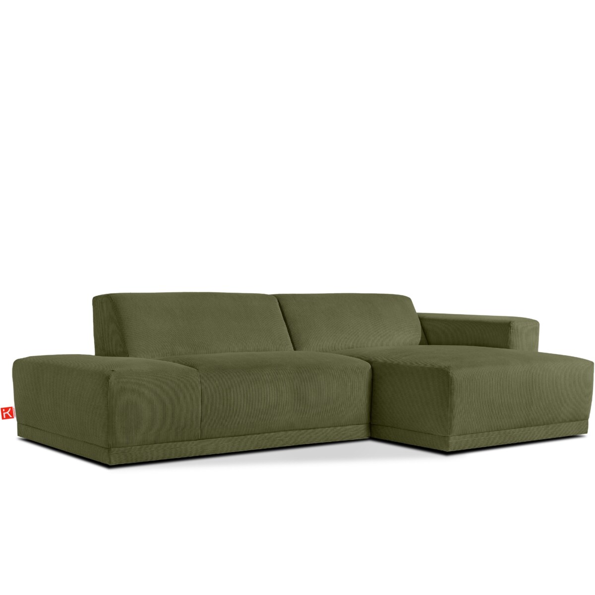 KONSIMO MUDI Narożnik prawy, khaki