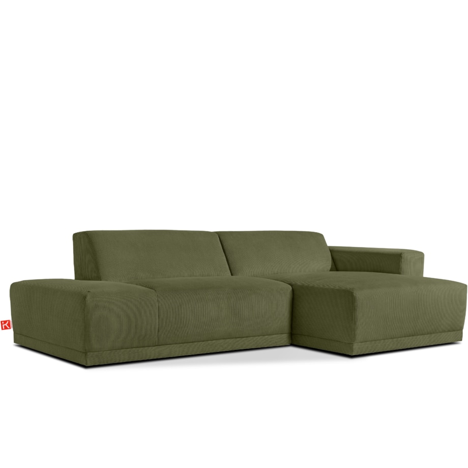 KONSIMO MUDI Narożnik prawy, khaki