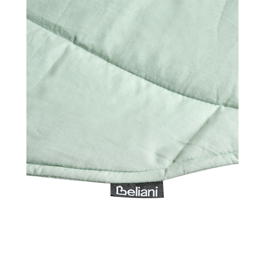 Mata do zabawy liść 110 x 110 cm jasnozielona HELIKON