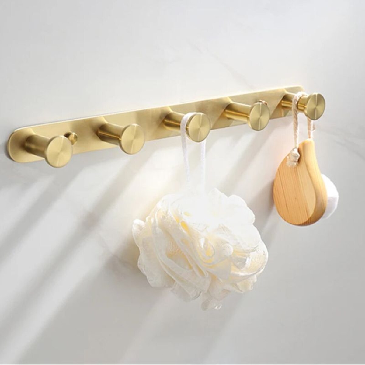 Wieszak ścienny złoty na ubrania akcesoria do przedpokoju