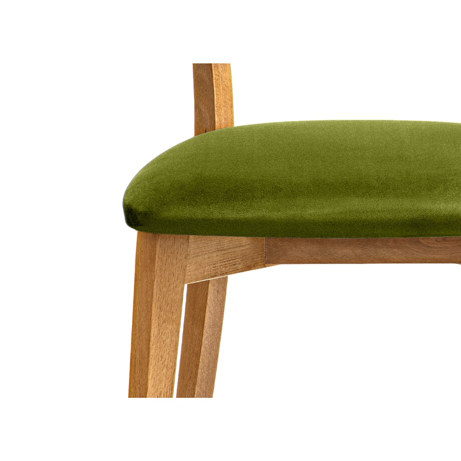 KONSIMO LYCO loftowe krzesło zielone
