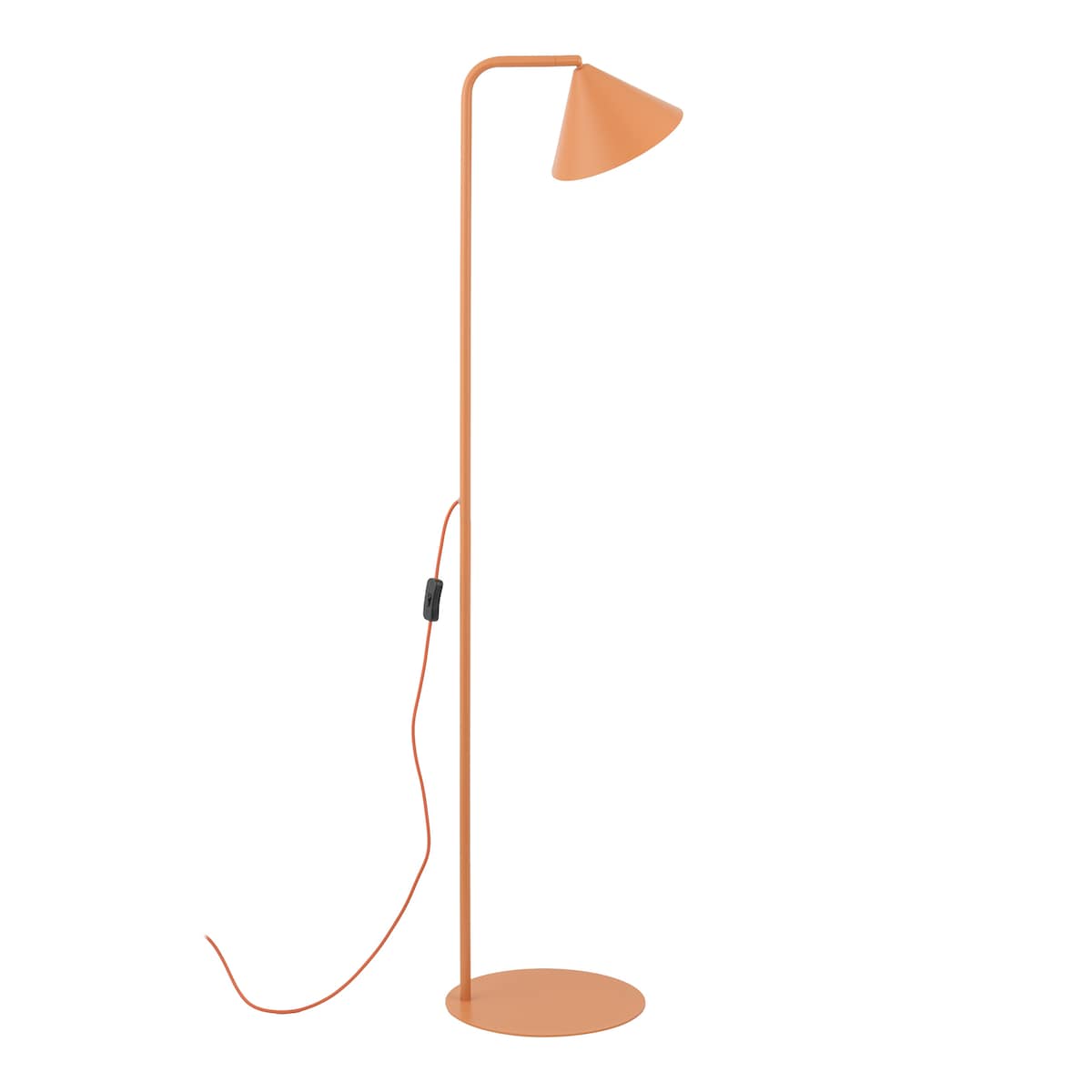 Lampa podłogowa TK Lighting CONO Salmon 16207, nowoczesna lampa stojąca