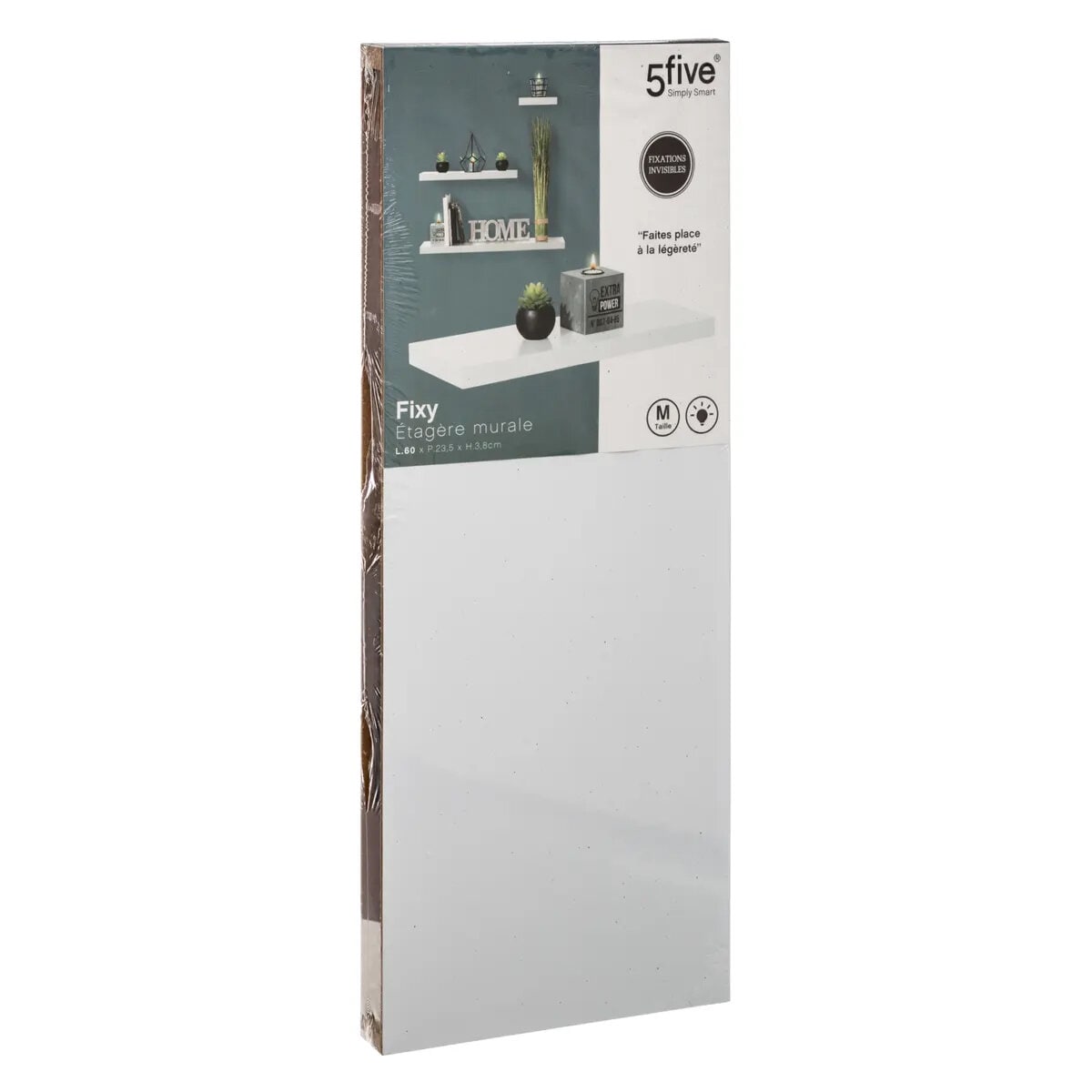 Półka dekoracyjna FIXY, 60 cm