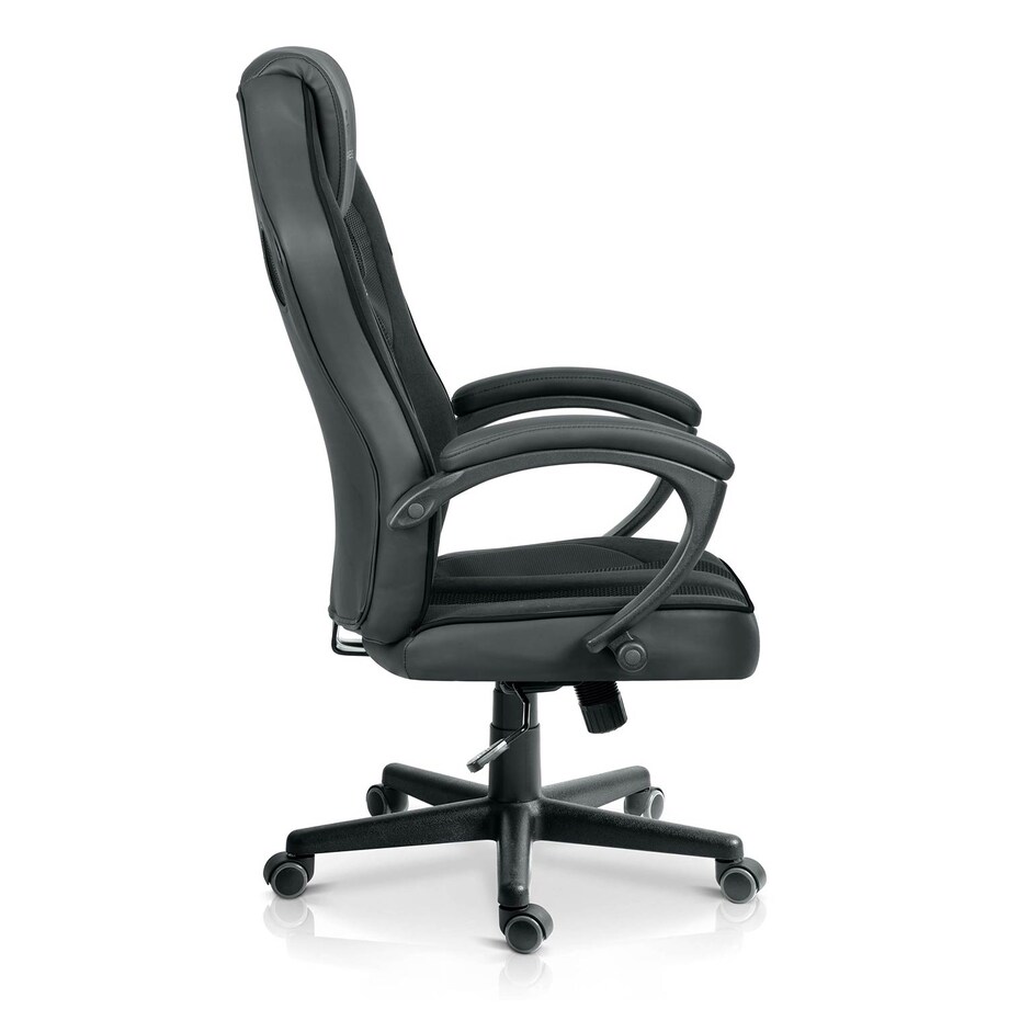 Fotel gamingowy obrotowy dla gracza Sofotel Master czarny