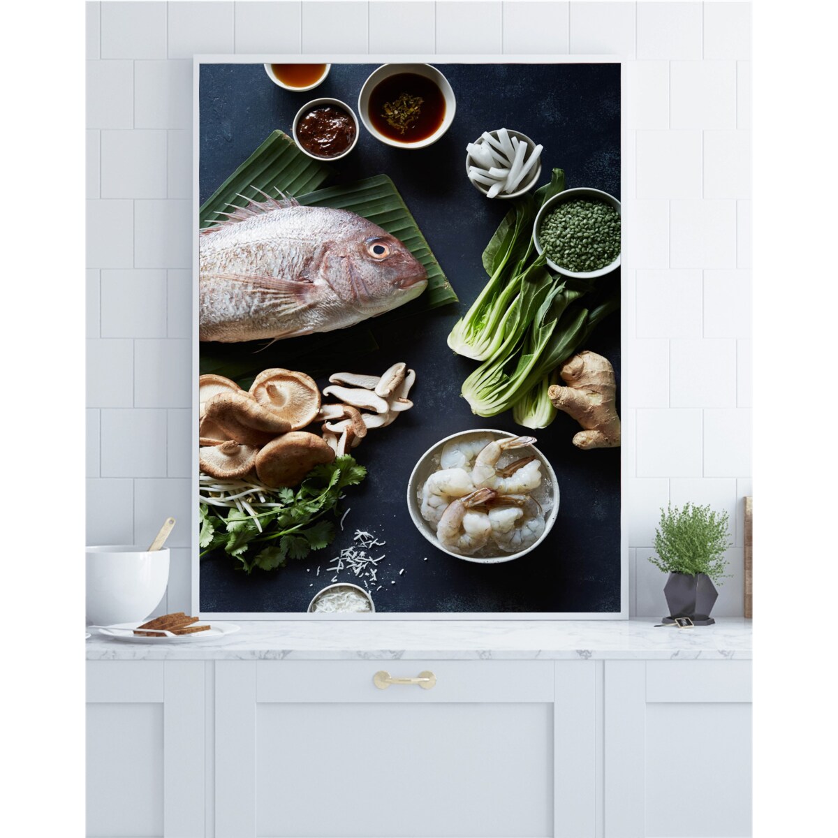 Poster Story, Plakat, Obraz - Owoce Morza, wymiary 60 x 84 cm