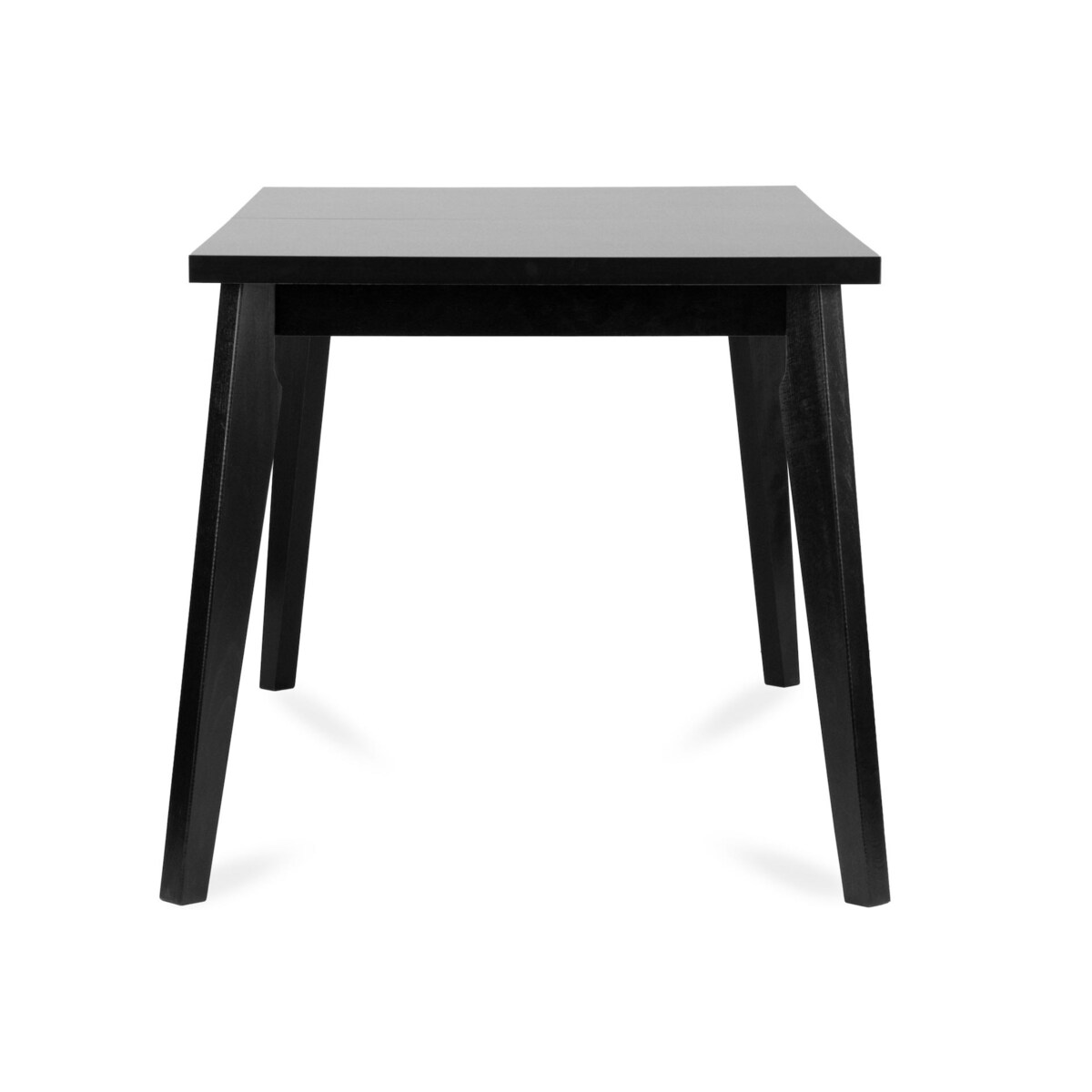 KONSIMO RHENA Stół w skandynawskim stylu rozkładany czarny