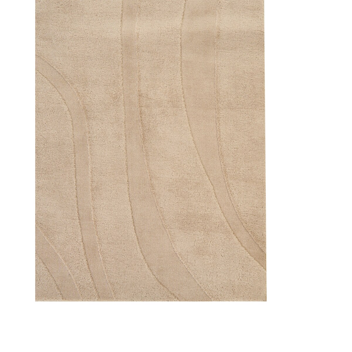 Dywan SELVORI Beżowy 80 x 300 cm