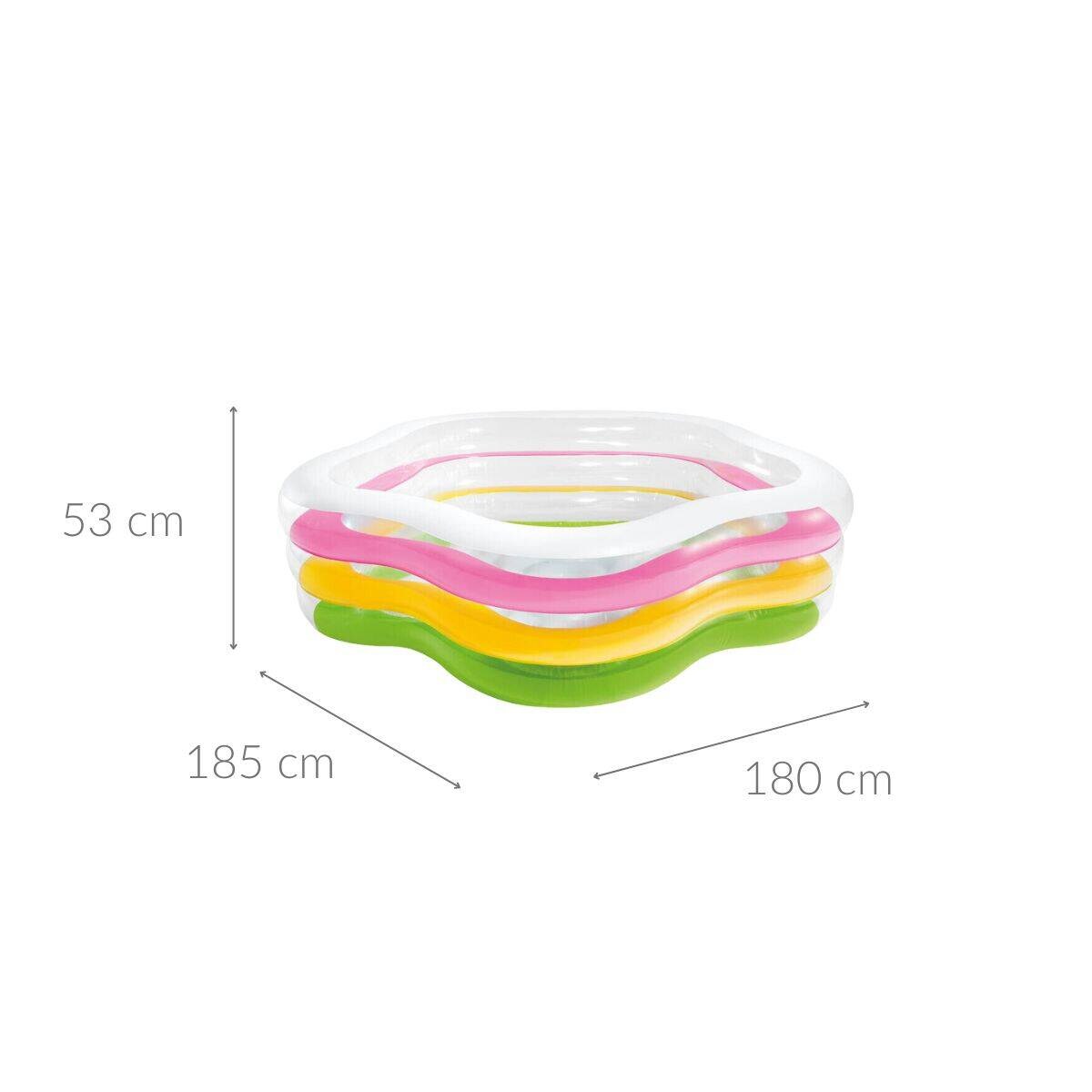 Dmuchany basen w kształcie kwiatka