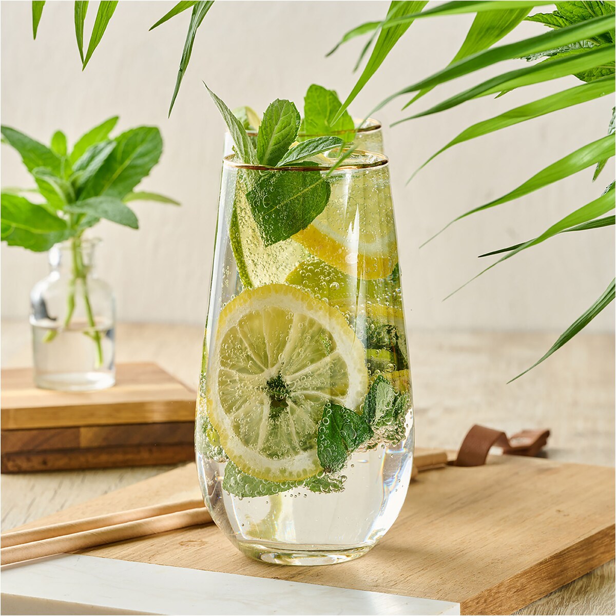 4X Szklanki Kryształowe Do Koktajli Napojów Drinków Prezent 580 Ml Komplet Zestaw Szklanek