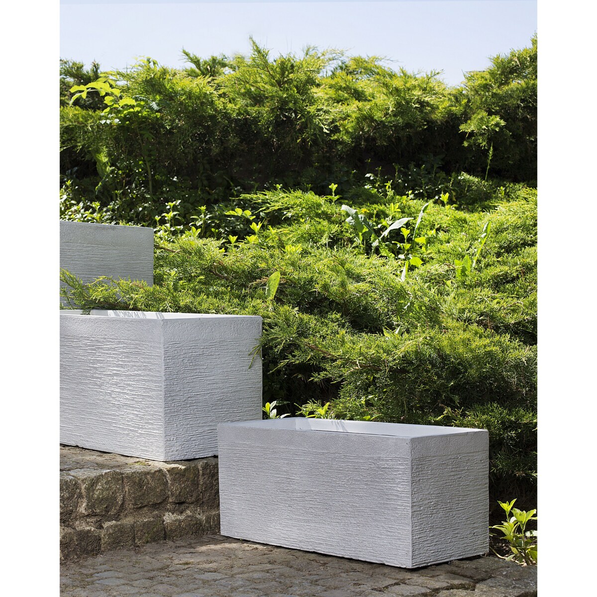 Donica MYRA 50 cm Biały