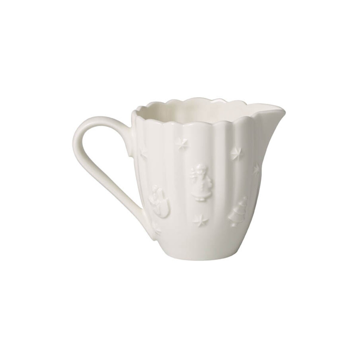 Villeroy & Boch Toy's Delight Royal Classic Diep Bord Wit - 24 Cm Met Kerstrelief, 332 Ml