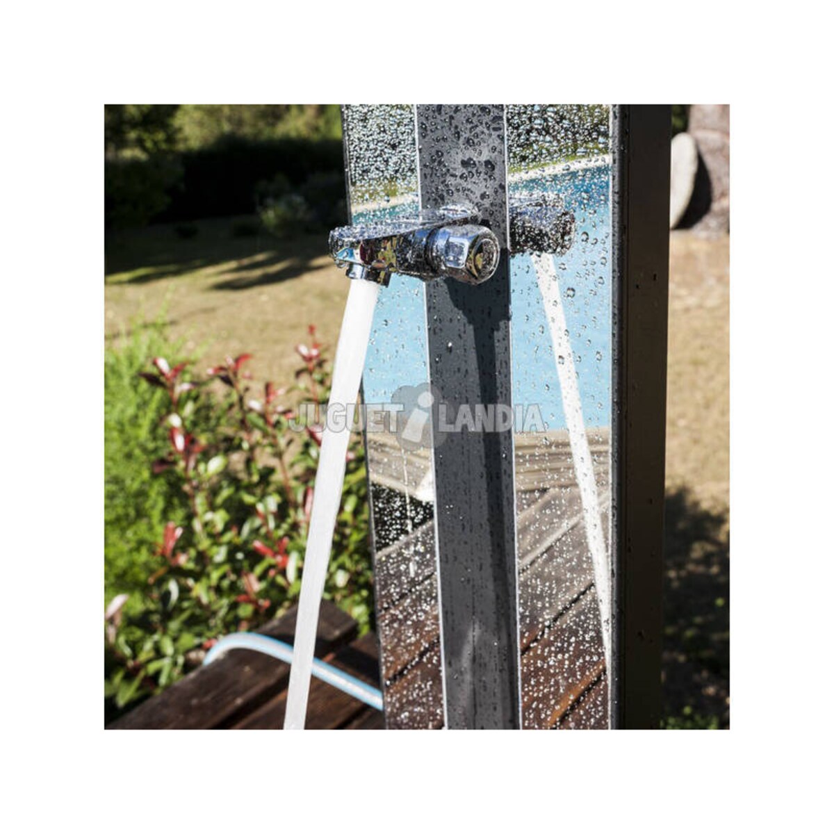 Prysznic ogrodowy basenowy solarny 38 L GRE