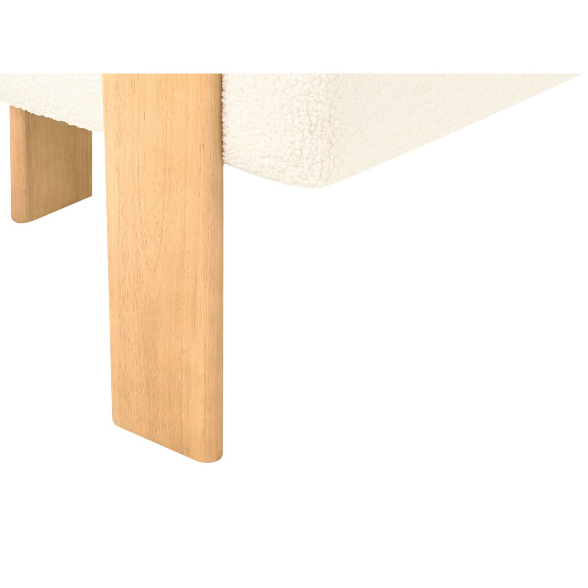 Sofa ILBRO Boucle Złamana biel dla 2 osób