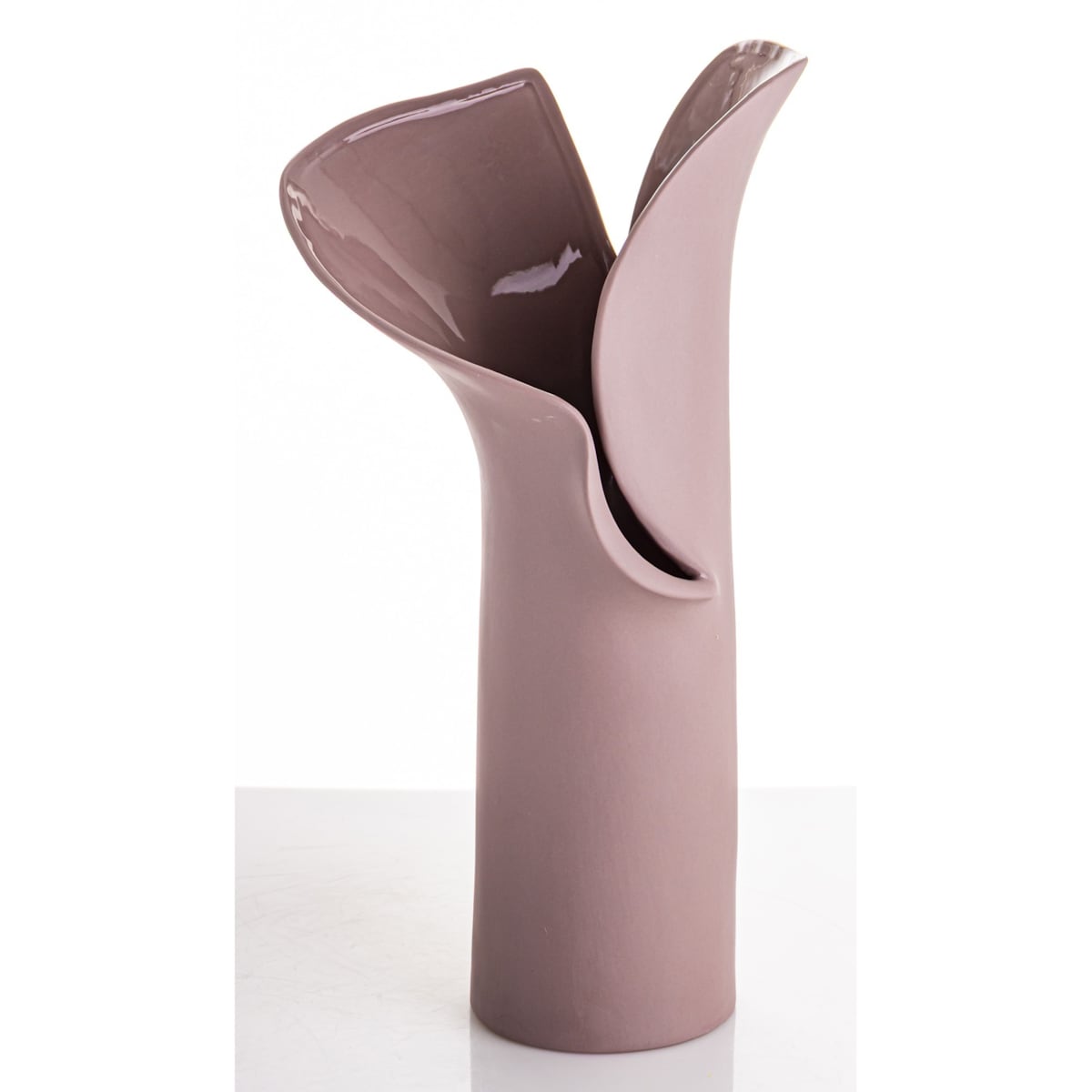 Wazon porcelanowy 35x19x14 cm LARRY różowy