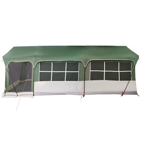 vidaXL Namioty z dachem Zielony 620 x 322 x 240 cm Poliester