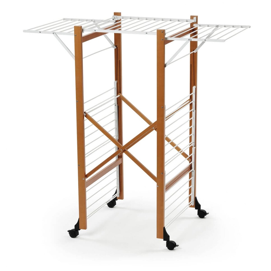 ARREDAMENTI AQUILONE Suszarka na pranie - 132 x 67 cm, Brązowy