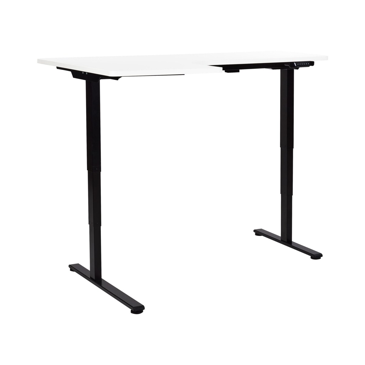 Biurko regulowane Elektryczny Lewostronny Biały DESTINES
