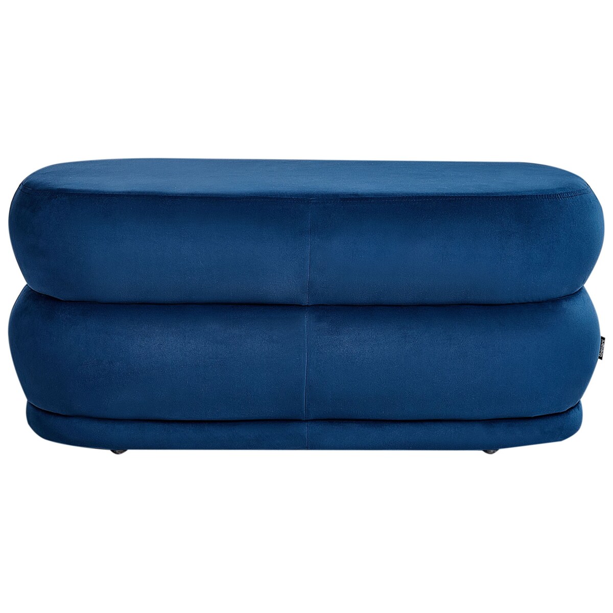 Ławka welurowa granatowa ELLENDALE