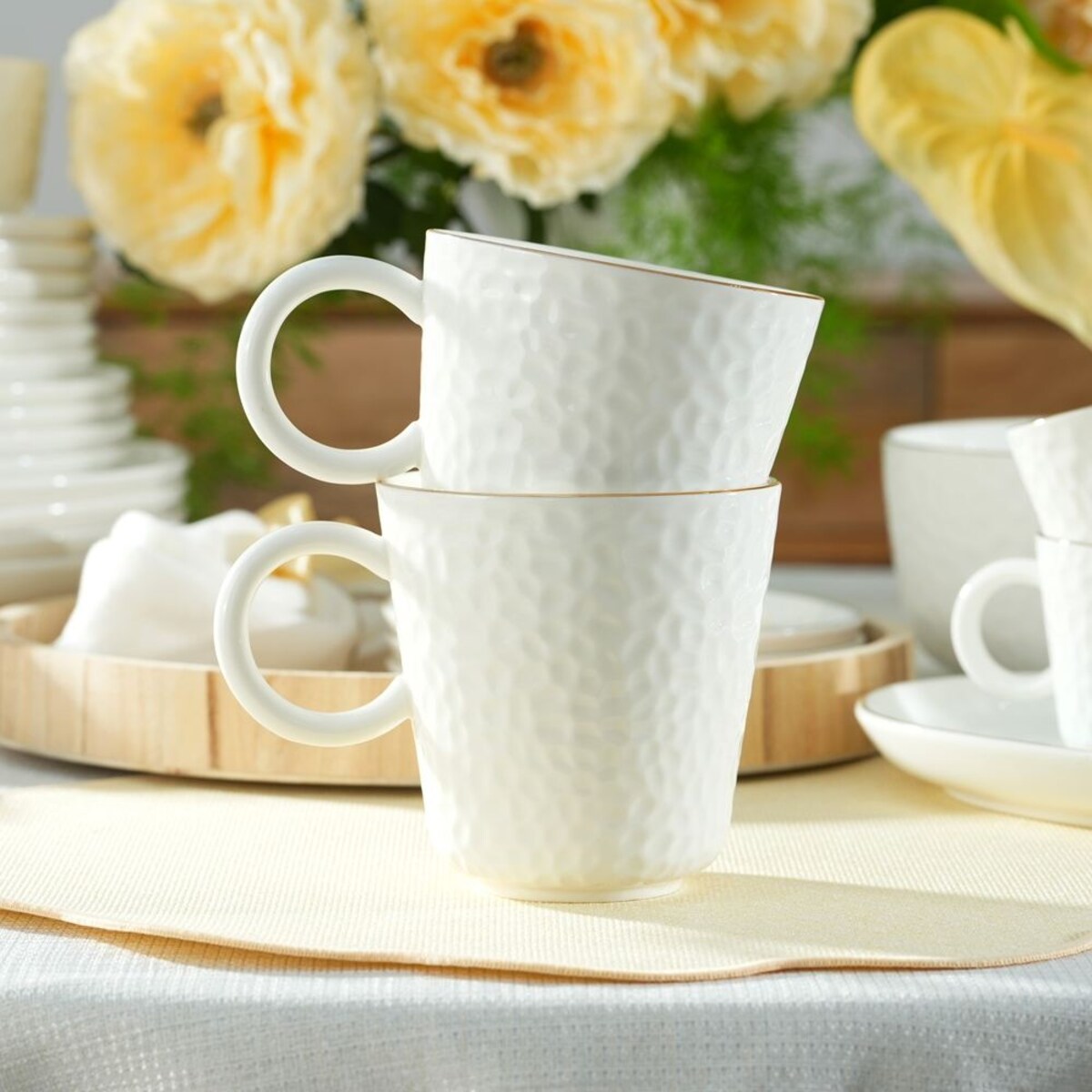 VILLA ITALIA Kubek porcelanowy 500 ml PAULA