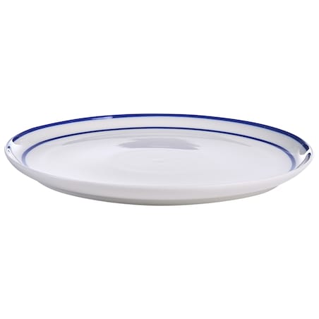 Zastawa stołowa 24-częściowa AMCHUR Porcelana Biały/ niebieski