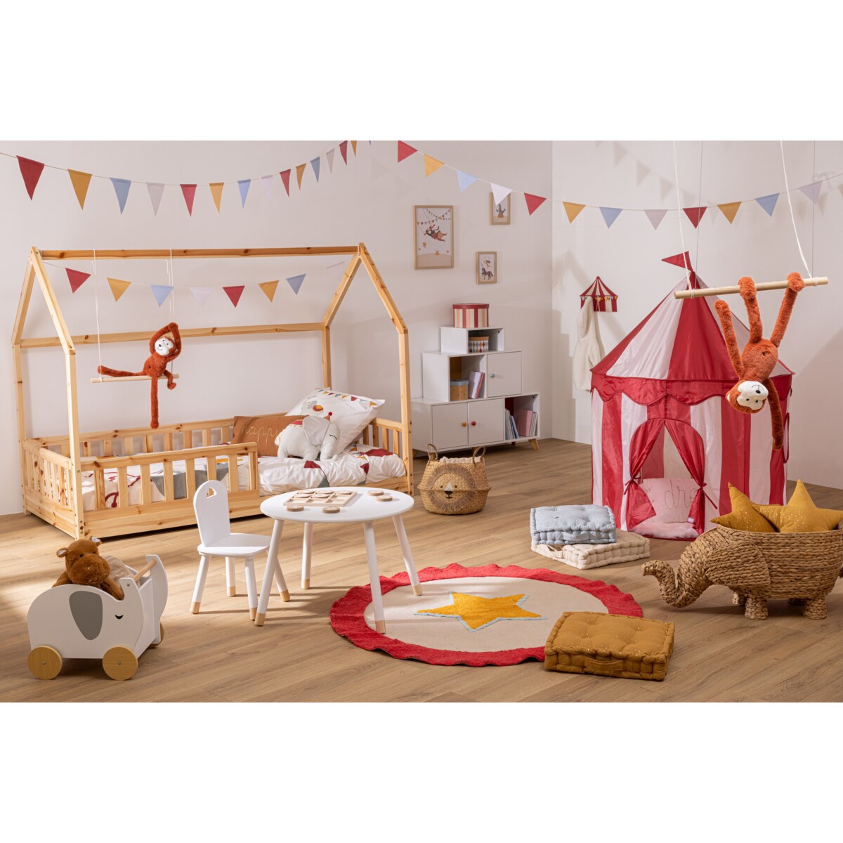 Wieszak do pokoju dziecka cyrk CIRCUS, 37 x 25 cm