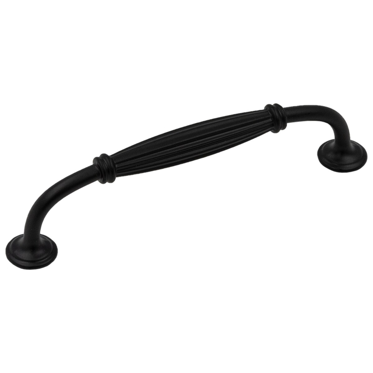 10x Uchwyt do mebli czarny zestaw uchwytów meblowych klasyczny 128 mm