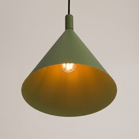 Lampa wisząca NOX 25 zielona oliwka