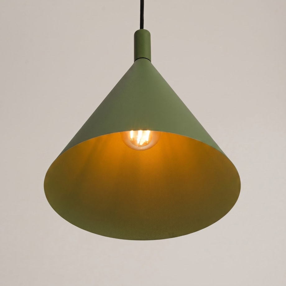 Lampa wisząca NOX 25 zielona oliwka