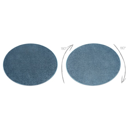 DYWAN koło INDUS granatowy 75 gładki, koło 100 cm