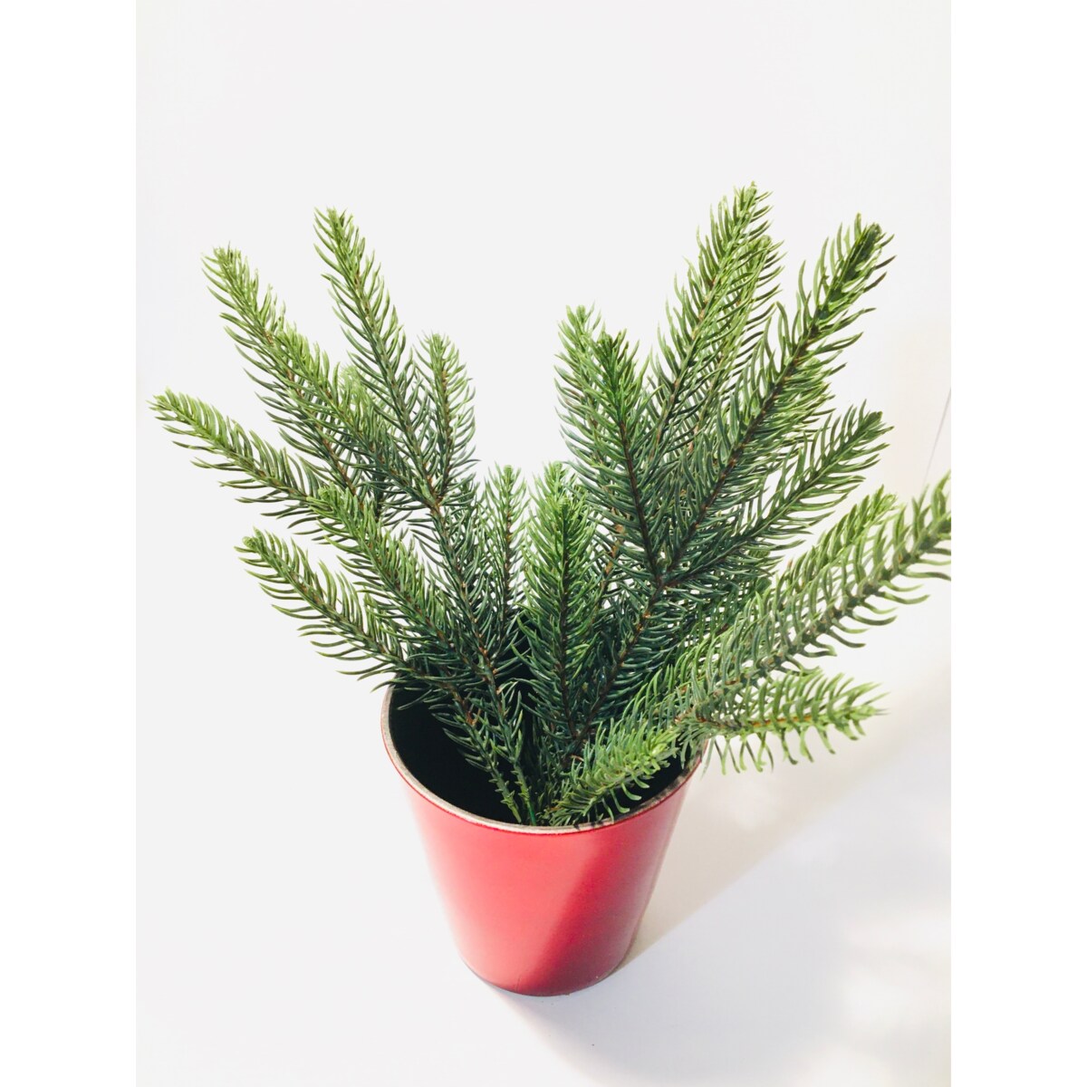 SZTUCZNA GAŁĄZKA sosna świerk choinka dekoracja PIK 6szt na bukiet stroik