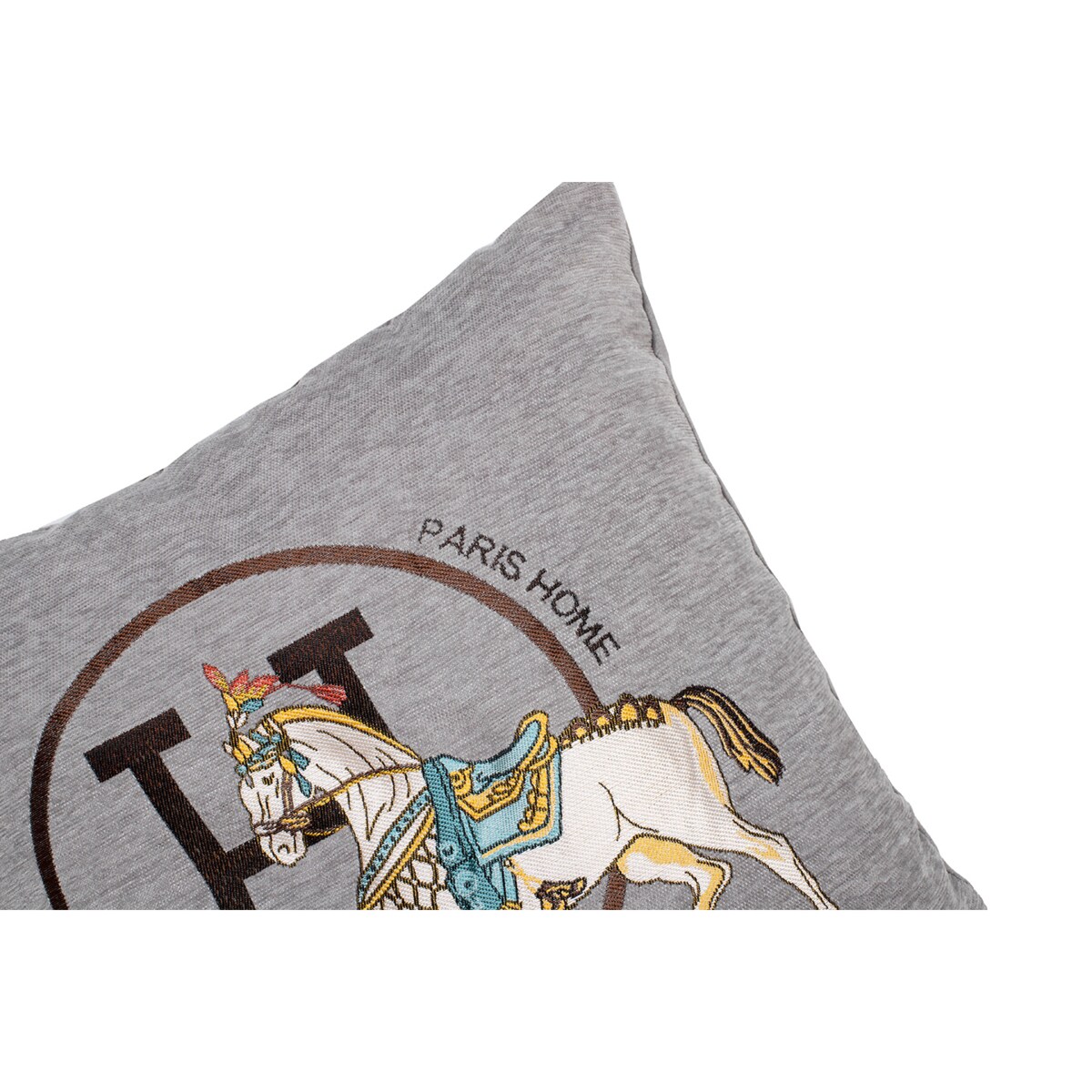 Poduszka dekoracyjna SHP PARIS HOME szara
