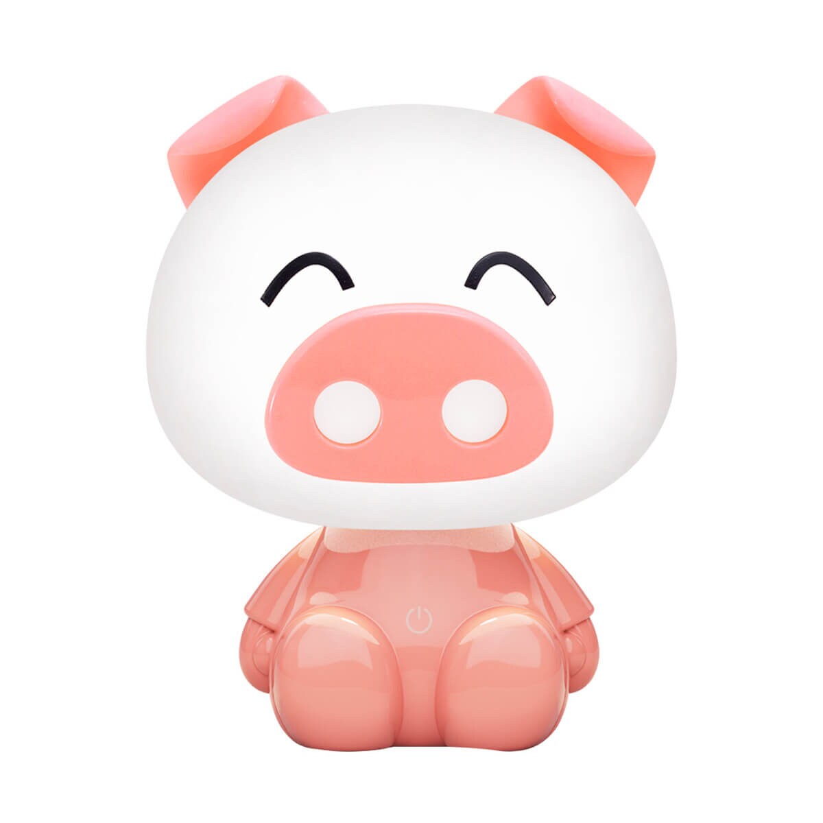 Lampka nocna dziecięca na stolik Pig KDR-603B-PK Zumaline LED 3W 4000K biała różowa