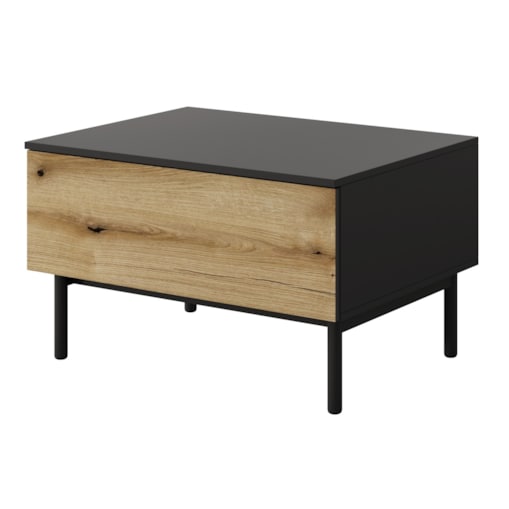 Stolik Kawowy LONG z szufladą na drewnianych nóżkach