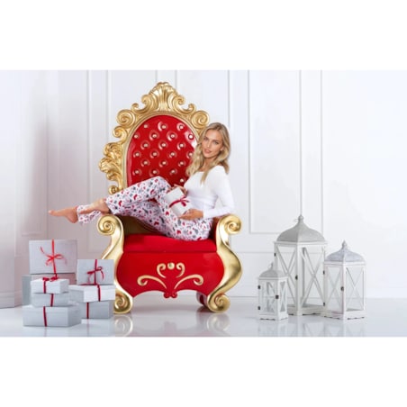 Piżama Magic Moments White-Red, L