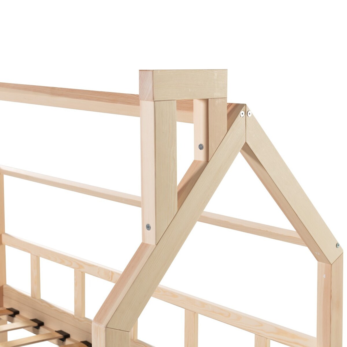 Łóżeczko domek 90 x 200 cm, 94 x 204 cm