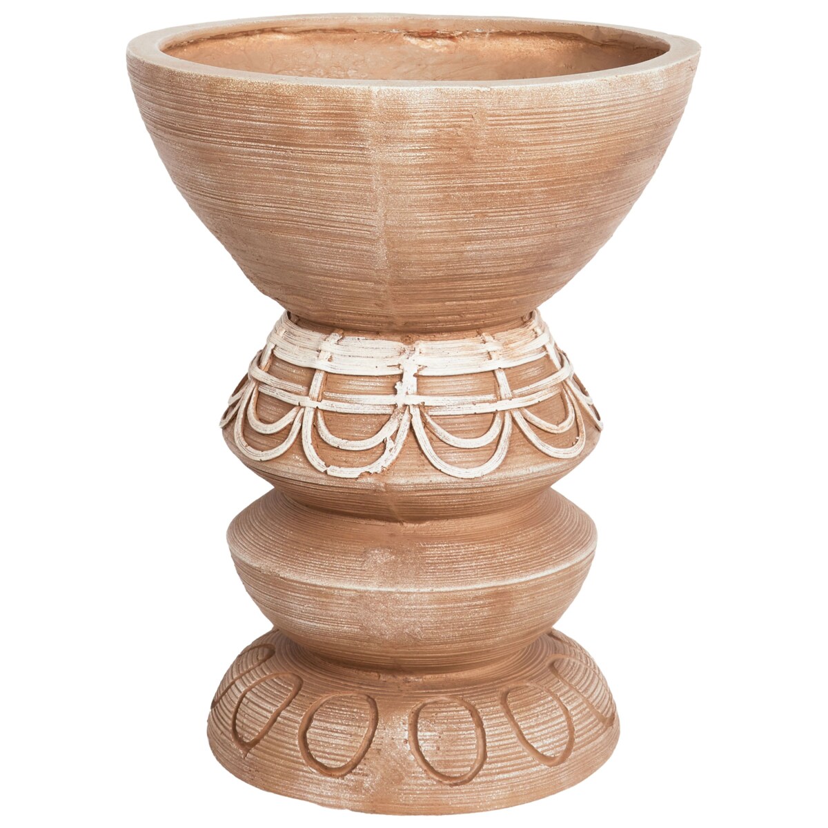 Doniczka 29 cm jasnobrązowa DISPORUM