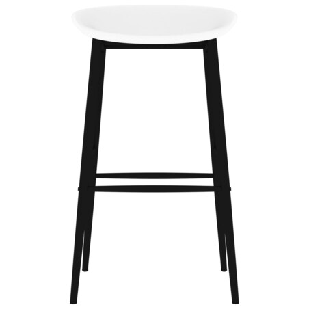 vidaXL 5-częściowy zestaw mebli barowych, biały