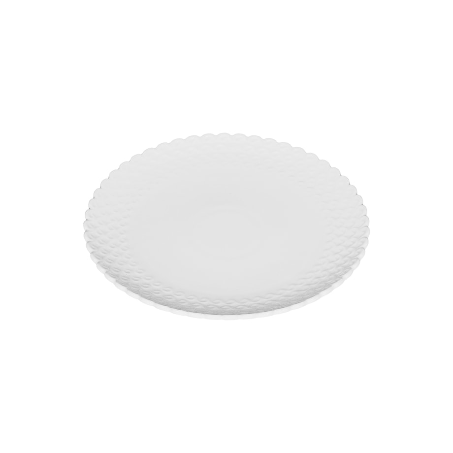 Zestaw 6 talerzy do sałatek Momenti - Biały, 22 cm