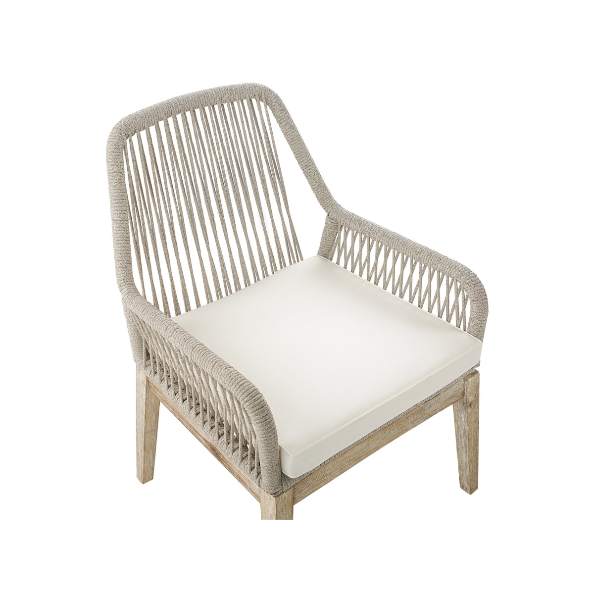 Zestaw 2 krzeseł ogrodowych beżowy OLBIA