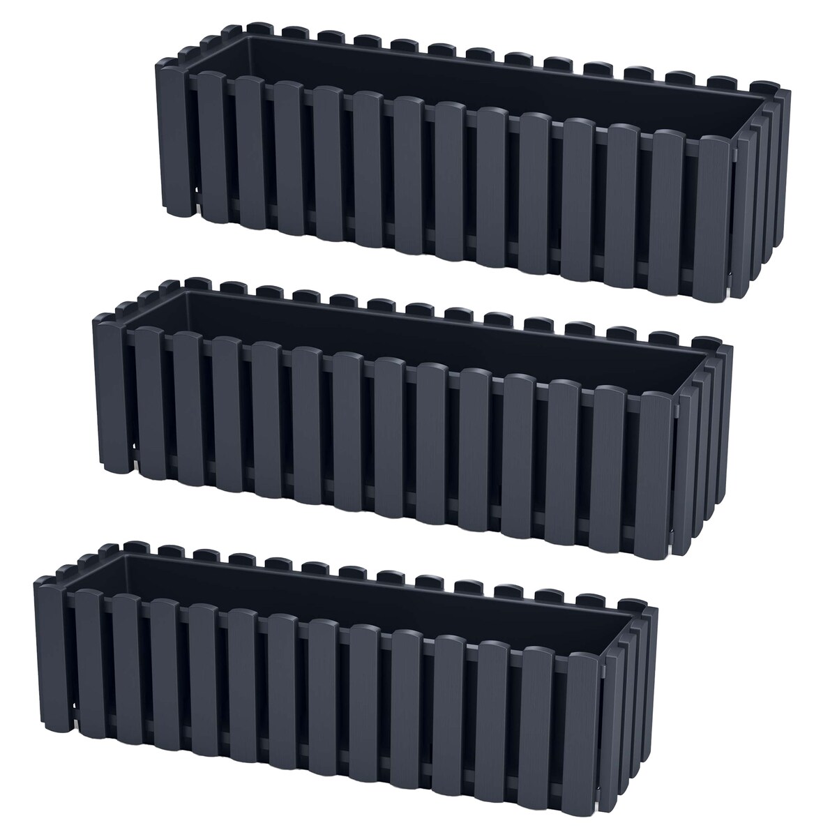 Skrzynka Balkonowa Donica Ogrodowa Na Taras X3